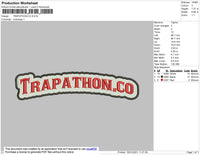 TRAPACTHON CO Embroidery