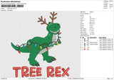 TREE REX Embroidery