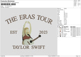 Ts Tour V1 Embroidery File 6 sizes