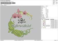 Flowers 1602 Embroidery File 6 sizes