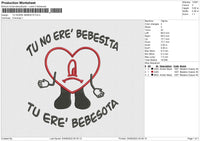 TU NOERE BEBESITA Embroidery