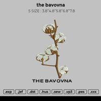 the bavovna Embroidery