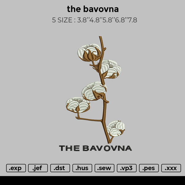 the bavovna Embroidery