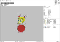 the calvin 02 Embroidery