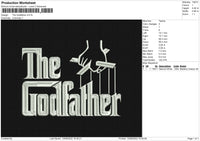 The Godfather Embroidery