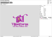 Tiltsn Embroidery File 6 sizes