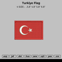 Turkiye Flag