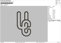 Uc V2 Fill And Outline Embroidery File 6 sizes