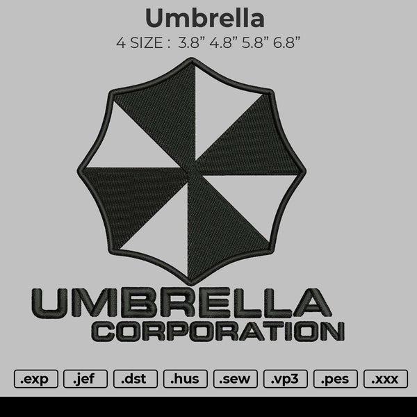 Umbrella Embroidery