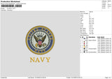 Navycircle Embroidery File 6 sizes