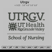 UTRGV Embroidery