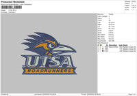  UTSA Embroidery