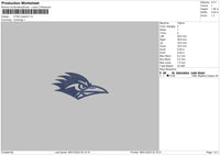 Utsa M Embroidery File