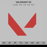 Valorant 02 Embroidery