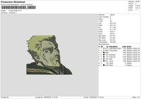 Vinland Saga Embroidery File 6 sizes