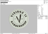 Visionz Embroidery File 6 sizes