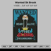 Wanted SK Brook