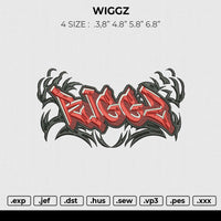 WIGGZ Embroidery