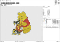 WINNIE THE POOH v5 Embroidery