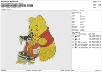 WINNIE THE POOH v5 Embroidery