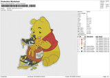 WINNIE THE POOH v5 Embroidery