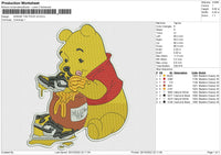 WINNIE THE POOH v5 Embroidery