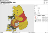 WINNIE THE POOH v5 Embroidery