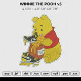 WINNIE THE POOH v5 Embroidery