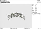 Wisconsin V1 Embroidery