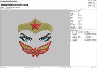 Wonder Woman Face