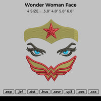 Wonder Woman Face