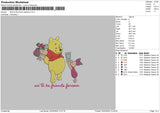 Poohflowers 0203 Embroidery File 6 sizes