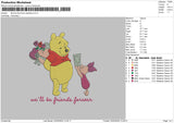 Poohflowers 0203 Embroidery File 6 sizes