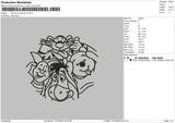 Winnie Friends Embroidery File  sizes