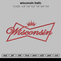 wisconsin italic