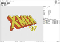 X-MAN Embroidery