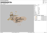 Xo Fashion V1 V2 Embroidery 2 Files