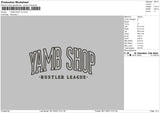 Yamb S V3 Embroidery File 6 sizes