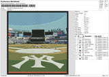 Stadium V2 Embroidery File 6 sizes