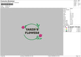 Flowerscircle 0603 Embroidery File 6 sizes