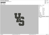 Ys V1 Embroiery File 6 sizes