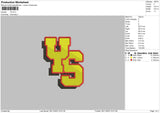 Ys V2 Embroidery File 6 sizes