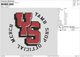 Ys V3 Embroidery File 6 sizes