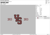 Ys V5 Embroidery File 6 sizes