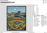 Stadium Embroidery File 6 sizes