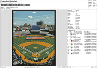 Stadium Embroidery File 6 sizes