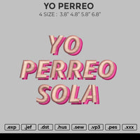 YO PERREO