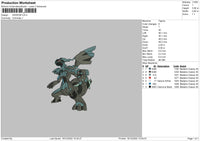 Zekrom Emboider File 6 sizes