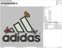 adidas butterfly