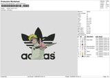 Naruto Sport Embroidery File 6 sizes